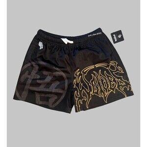 Darc Sport x Dragon Ball Z Super Broly Go Wolves Mesh Shorts Men's Medium NWT